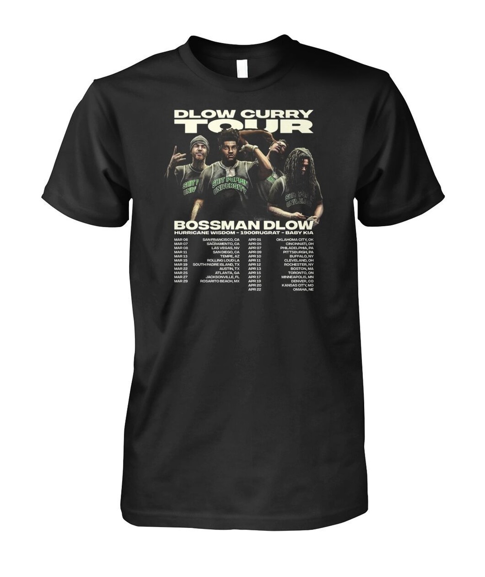 BossMan Dlow Dlow Curry Tour Shirt Black